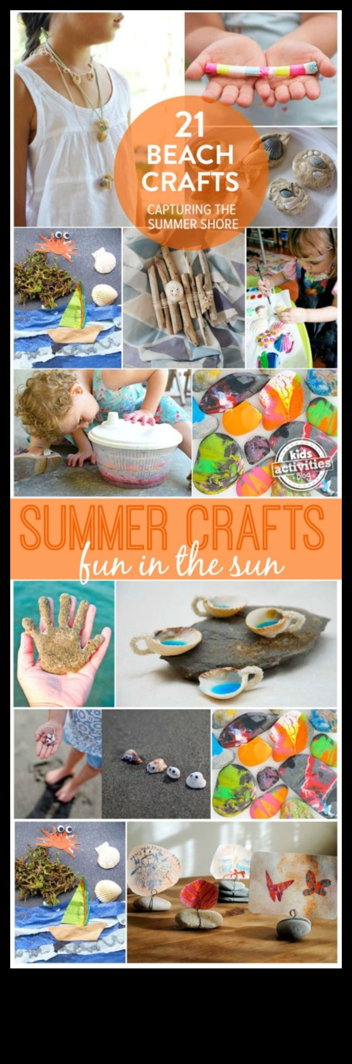 Beachy Keen Crafts: proiecte de bricolaj pentru o atmosferă de vară