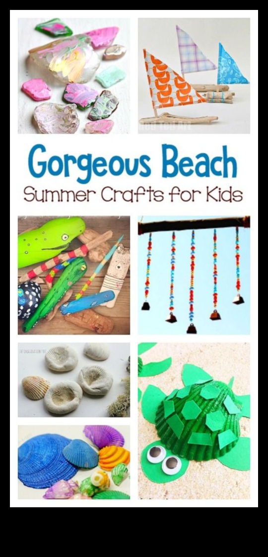 Beachy Keen Crafts: proiecte de bricolaj pentru o atmosferă de vară