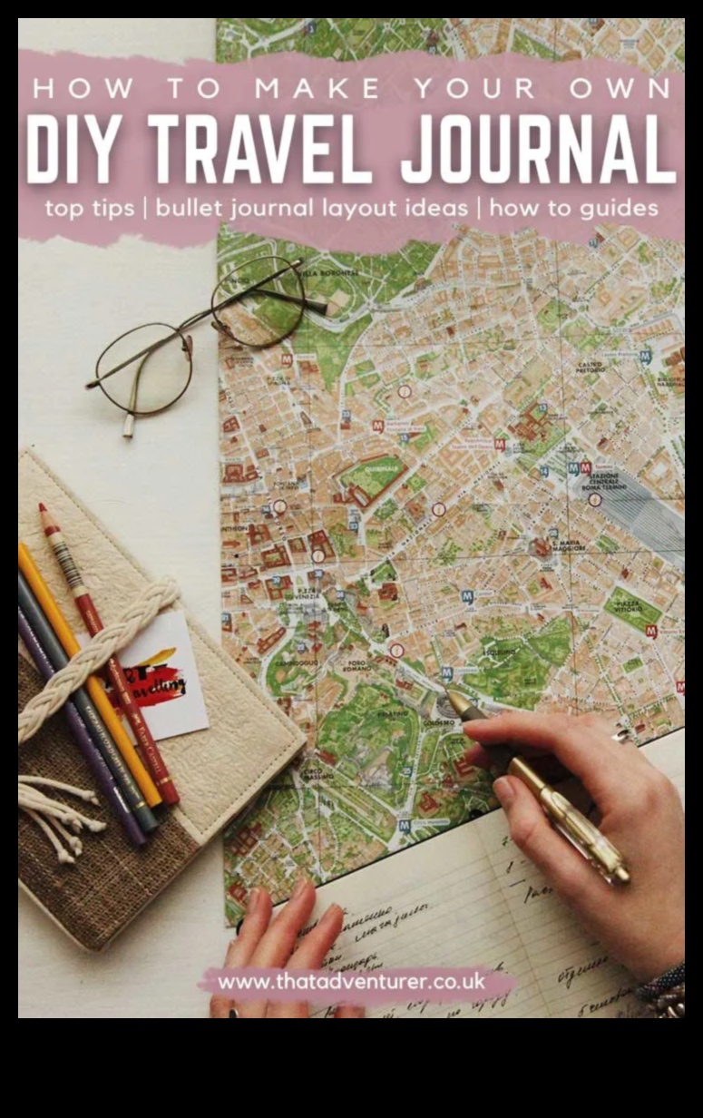 Papercrafting Travel Journals: Documenting Adventures in Style