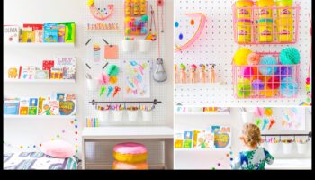 Colț de artizanat pentru copii: spațiu creativ pentru micii artizani