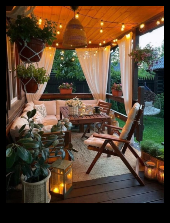 Rustic Chic: Elemente elegante pentru Sanctuarul tău în aer liber