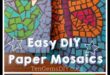 Mozaice de bricolaj pentru copii fără mizerie: creați capodopere colorate