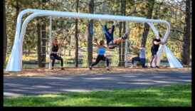 Jocuri în parc: exerciții în aer liber pentru a vă crește bunăstarea fizică