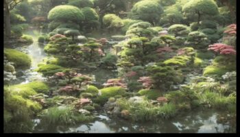 Pensule ale naturii: arta grădinii japoneze